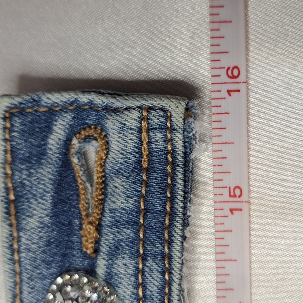 SEX KITTEN DENIM CHOKER - Picture 4 of 9